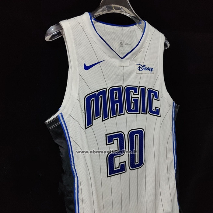 Maglia Orlando Magic Markelle Fultz #20 Icon Autentico 2019-20 Bianco
